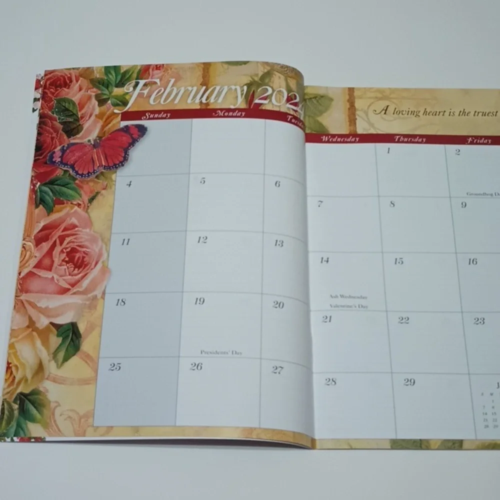 2/$20 2024 Monthly Planner Thoughts & Inspirations Boys Town